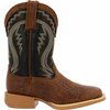 Durango Lil' Rebel Pro Little Kid's Acorn/Black Onyx Western Boots, ACORN/BLACK ONYX, M, Size 8 DBT0237C